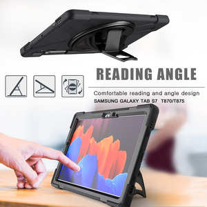 360 rotazione Kickstand penna Slot robusto custodia universale <span class=keywords><strong>Tablet</strong></span> per <span class=keywords><strong>Samsung</strong></span> <span class=keywords><strong>Galaxy</strong></span> <span class=keywords><strong>Tab</strong></span> <span class=keywords><strong>S7</strong></span> S8 custodia <span class=keywords><strong>Tablet</strong></span> 11 pollici T870 - Product Image 2