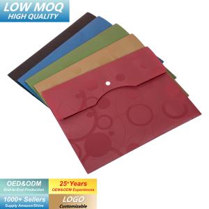Cartella Portadocumenti A4 Minimalista in PP con Clip, Stampa UV Personalizzata, Colori e Logo Personalizzabili, per Esami Studenti, <span class=keywords><strong>Documenti</strong></span> d'Ufficio, Archivio Dati - Product Image 1