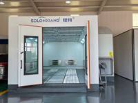 Cabine de pulvérisation de système de filtre de voiture d'éclairage LED certifiée CE/ISO cabine de peinture de cuisson