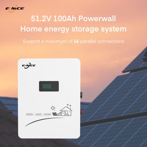 Batería de Litio Ferrofosfato de Alto Voltaje E-Nice para Montaje en Pared, 48V 10Kwh 20Kwh 100Ah 200Ah 300Ah, Precio - Product Image 2