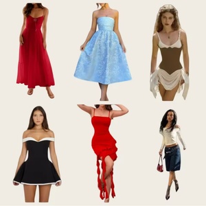 Vestido maxi de fiesta RNSHANGER con logo frontal, sexy, ajustado, de cintura imperio, casual, liso, de un solo hombro, para otoño - Product Image 6