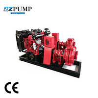 Pompe centrifuge électrique/diesel haute teneur en chrome, résistante aux abrasions, pour concentrés et boues grossières de centrales de traitement minier