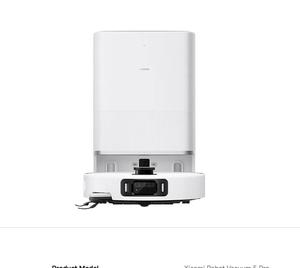 Pour aspirateur robot Xiaomi 5 Pro, nettoyage des sols, balayage, aspirateur intelligent avec contrôle via l'application Mi Home - Product Image 1