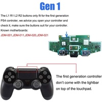Coque de protection pour manette PS4 JDM-001 JDM-011, coque de remplacement