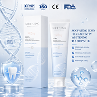 Dentifrice OEM Marque Privée PDRN Haute Activité, ADN de Saumon, Soin des Gencives Blanchissant, Renforce l'Émail, Soin Buccal Quotidien 120g