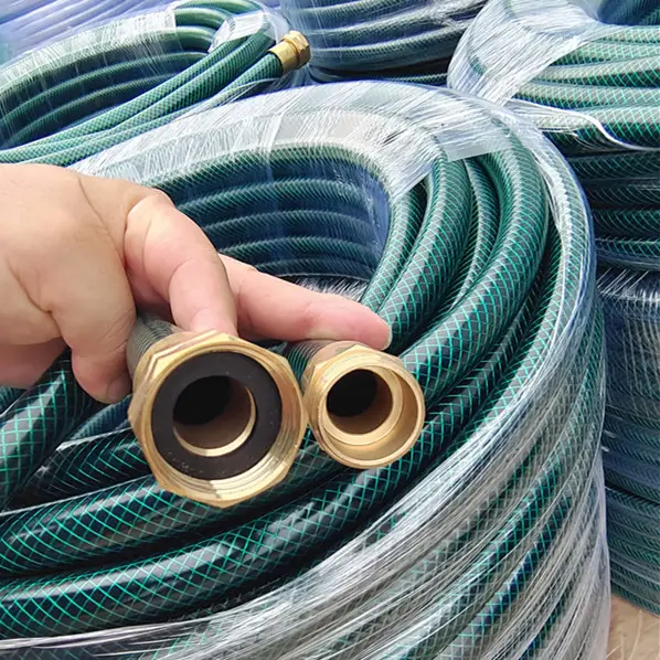 प्लास्टिक की पानी की निर्वहन सिंचाई उद्यान सिंचाई के लिए उच्च दबाव पीवीसी बाग़ का नली पाइप hoses