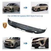 Lèvre avant en fibre de carbone sèche style MSY pour Land Rover Range Rover Sport SV 2024 2025