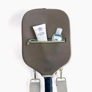 Bolsa de cubierta de paleta de raqueta Pickleball de hombro impermeable de neopreno portátil - Product Image 3