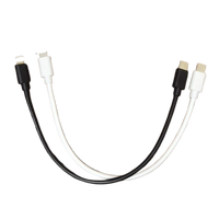 Câble de charge rapide durable de 20cm Micro Mini USB C à C pour les appareils à large gamme pour l'imprimante Utilisation de l'ordinateur Fiable IOS PD C à C