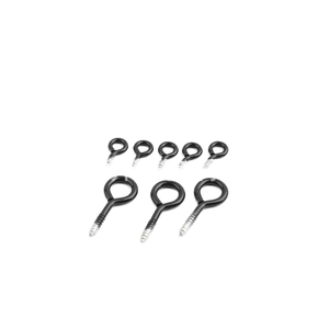 Schwerlast-Rundkopf-Ösenschraube aus Schwarzoxid-Beschichtetem Kohlenstoffstahl Klasse 4.8 & 6.8 Größere Aufhängeschraube mit Haken - Product Image 4