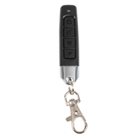 Télécommande universelle 433MHz 4 canaux pour ouvre-porte de garage Duplicateur ABS Clone Clonage Code Clé de voiture Télécommande