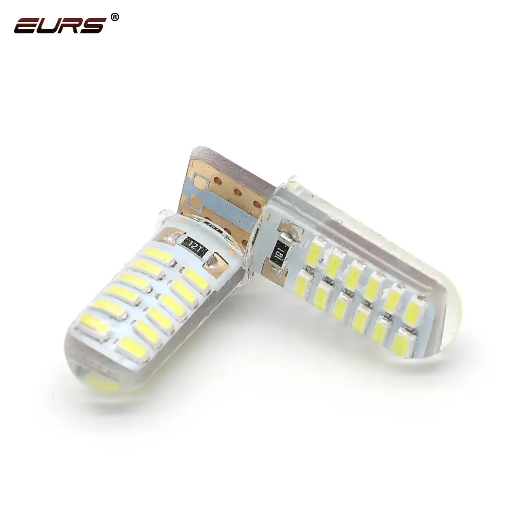 T10 canbus flash 24smd hoge licht park licht <span class=keywords><strong>led</strong></span> licht 12 V auto lamp siliconen breed lamp