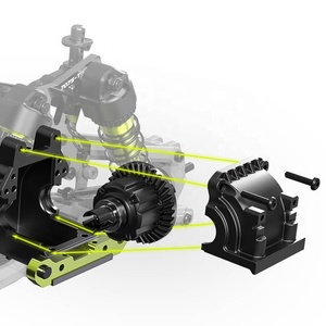 Rlaarlo Camioneta <span class=keywords><strong>RC</strong></span> Monster Crawler a Escala 1:10, 2.4Ghz, 4WD, con Motor sin Escobillas, Chasis de Fibra de Carbono, Aleación CNC y Giroscopio - Product Image 5
