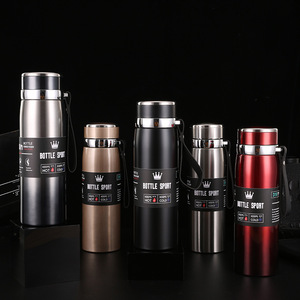 Botella de Agua Inteligente de Doble Pared de Acero Inoxidable 316, Termo Sostenible para Hombres, Mujeres y Niños, Ideal para Camping - Product Image 2