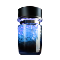 Diffuseur d'arômes intelligent à commande vocale USB Carmate, parfum d'ambiance pour la maison, rose, bouteille en verre 7 couleurs, parfum longue durée 24h