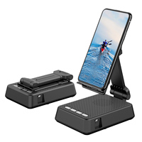 Enceinte sans fil BT5.0, support de tablette de bureau, support de téléphone portable pour iPad pour iPhone, son stéréo 360 degrés, lecteur audio basse