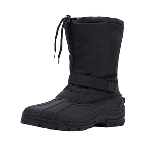 Bottes d'hiver imperméables pour hommes, hauteur au-dessus du genou, avec doublure amovible isolante, chaudes, pour temps froid et neige, en plastique synthétique - Product Image 4