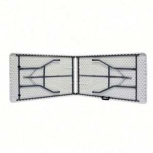 Mesas Plegables Ajustables de Alta Calidad para Fiestas, Mesas Plegables Portátiles de Plástico Rectangulares de 6 y 8 Pies - Product Image 6