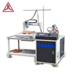 Dispenser dua senyawa poliuretan epoxy ab lem kapasitas besar lem dalam mesin pengisi otomatis pvc label membuat mesin