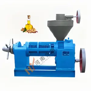 high efficiency Cold Press palm kernel oil pressers/flaxseed sunflower corn screw oil pressing machine