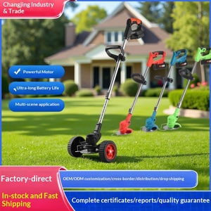 Cortacésped Doméstico Pequeño, Máquina Desmalezadora Recargable, Podadora de Césped Multifuncional, Recortadora de Hierba, Herramienta para Desmalezar - Product Image 1