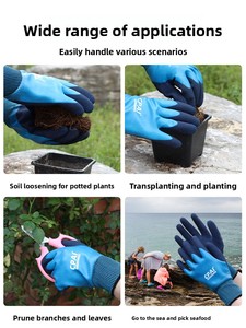 Gants de jardinage anti-perforation et imperméables en plastique pour la prospection en bord de mer, la plantation de fleurs, la culture des roses, le désherbage – Conçus pour les jardiniers - Product Image 6