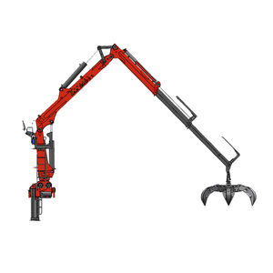 Grúa Telescópica Hidráulica Montada en Camión <span class=keywords><strong>de</strong></span> 8.5m 8.8m, Diseño Semi Plegable, Equipo <span class=keywords><strong>de</strong></span> Reciclaje <span class=keywords><strong>de</strong></span> Chatarra <span class=keywords><strong>de</strong></span> Acero - Product Image 5