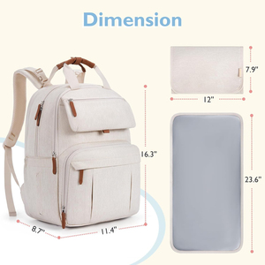 <span class=keywords><strong>Sac</strong></span> à couches <span class=keywords><strong>extensible</strong></span> 26L <span class=keywords><strong>Sac</strong></span> à dos Grand <span class=keywords><strong>sac</strong></span> à couches avec matelas à <span class=keywords><strong>langer</strong></span> - Product Image 5