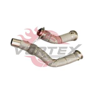 Tubo de Escape de Alto Flujo Vortex de Acero Inoxidable 304 para BMW M2 G87 M3 G80 M4 G82 S58 3.0T 2023-2025 con Protector Térmico Sin Advertencia CEL - Product Image 2