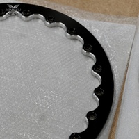 Jantes de course forgées XINGTU Beadlock 2 pièces noires usinées à 5 branches profondes Y, 5 trous pour Muscle Car