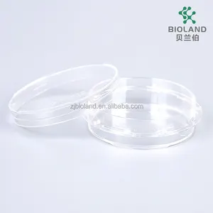 Bioland Laboratory Petri Dish 100*20mm Plastic Tissue Cell-culture Dish TC-treat PS Material Lab Supplies