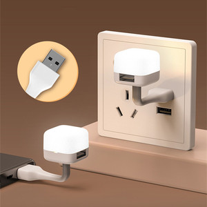 <span class=keywords><strong>Veilleuse</strong></span> d'ambiance LED créative à commande vocale intelligente et connectable avec USB rechargeable pour la décoration de la maison - Product Image 3