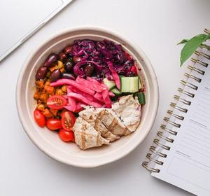 Tazón Redondo de Bagazo de 12oz, Desechable, Biodegradable, Ecológico, para Comida para Llevar y Entrega en Restaurantes - Product Image 6