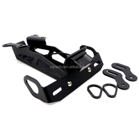 MT-09 Traceur 900 FJ-09 Moto Modifié Pliage plaque d'immatriculation avec Lumière