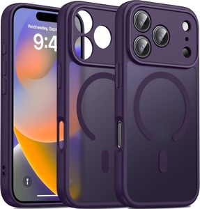 เคสโทรศัพท์มือถือแบบแข็งเคลือบด้าน สำหรับ iPhone 12 pro max 13 14 15 16plus 17Air  รองรับการชาร์จแบบแม่เหล็ก - Product Image 6