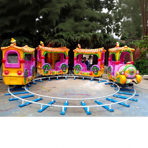 Equipo para Parques de Atracciones, Atracción para Parques Temáticos Infantiles, Entretenimiento Familiar, Recreación al Aire Libre, Mini Tren para Centros Comerciales - Product Image 1