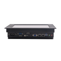 PC industriel à écran tactile capacitif de 10, 12, 15, 17 pouces, Ubuntu, double LAN, Linux, mini PC en stock