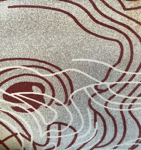 Tapis Axminster de luxe à motifs minimalistes modernes, en polyester pelucheux, tissé à la machine, pour la maison, l'hôtel, le salon, le couloir - Product Image 4