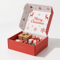 Caja de Cartón con Forma de Avión, Ecológica, de Materiales Reciclados, de Lujo y Personalizada, para Envolver Regalos de Navidad, para Velas