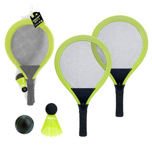 Vente en gros de raquettes de racquetball pour enfants de 20 pouces, jouets sportifs originaux, ensemble de raquettes avec 2 balles de tennis et de <span class=keywords><strong>badminton</strong></span> pour les <span class=keywords><strong>jeux</strong></span> de <span class=keywords><strong>badminton</strong></span> - Product Image 1