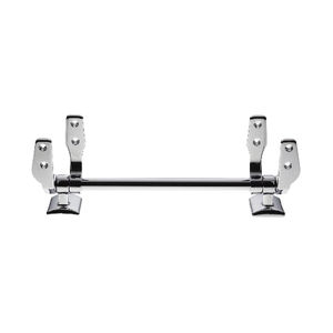 Bisagras para asiento de inodoro de 5 orificios, 230 mm, acabado cromado, para inodoros estándar - Product Image 1