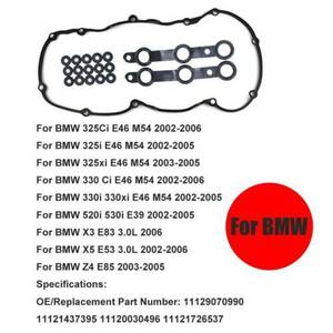 ชุดปะเก็นฝาครอบวาล์ว BMW 11120030496 ยางสำหรับซ่อม E36 E38 E46 E60 E83 - Product Image 2