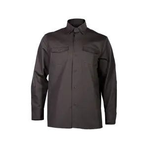 Ropa de trabajo de manga larga para trabajadores, uniforme de algodón, chaqueta, venta al por mayor de fábrica