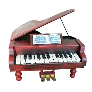 2021 New Products Metal Crafts Vintage Piano Model Souvenir for Coffee Shop Decoration