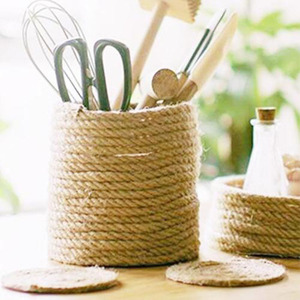 Dây Bện Dây Gai Dầu Dây Thừng Sợi Đay Tự Nhiên Màu Nâu 10M Dây Bện Dây Thừng Thủ Công 4/6/8/10Mm Dụng Cụ Làm Bánh Đay - Product Image 6