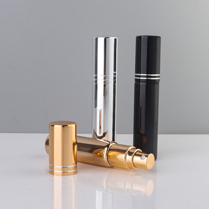 Flaconi Spray in Vetro Ricaricabili <span class=keywords><strong>da</strong></span> 10ml, Dispenser <span class=keywords><strong>da</strong></span> Viaggio per Cosmetici con Tappo in Alluminio Elettroplaccato - Product Image 2