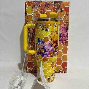 Wholesale Stan Original 40oz Cup With Handle for Cartoon Design Stainless Steel Straw Cup Water Bottle Insulated Outdoor Tumbler - Product Image 3