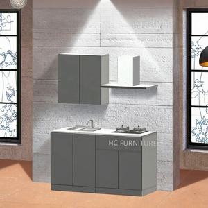 Modern Kitchens Space-Saving L-Shaped <strong>Corner</strong> Cabinet Door Drawer Stylish Storage <strong>Cupboard</strong> for <strong>Small</strong> Kitchens Living - Product Image 2