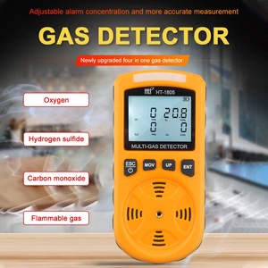 Détecteurs de monoxyde de carbone multi-usages portables H2s Co 4 en 1 - Product Image 5