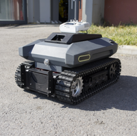 Souffleur intelligent télécommandé, 7HP, chenilles, 600mm de largeur de travail, 400mm de profondeur, portée de 500m pour la neige des allées de maison